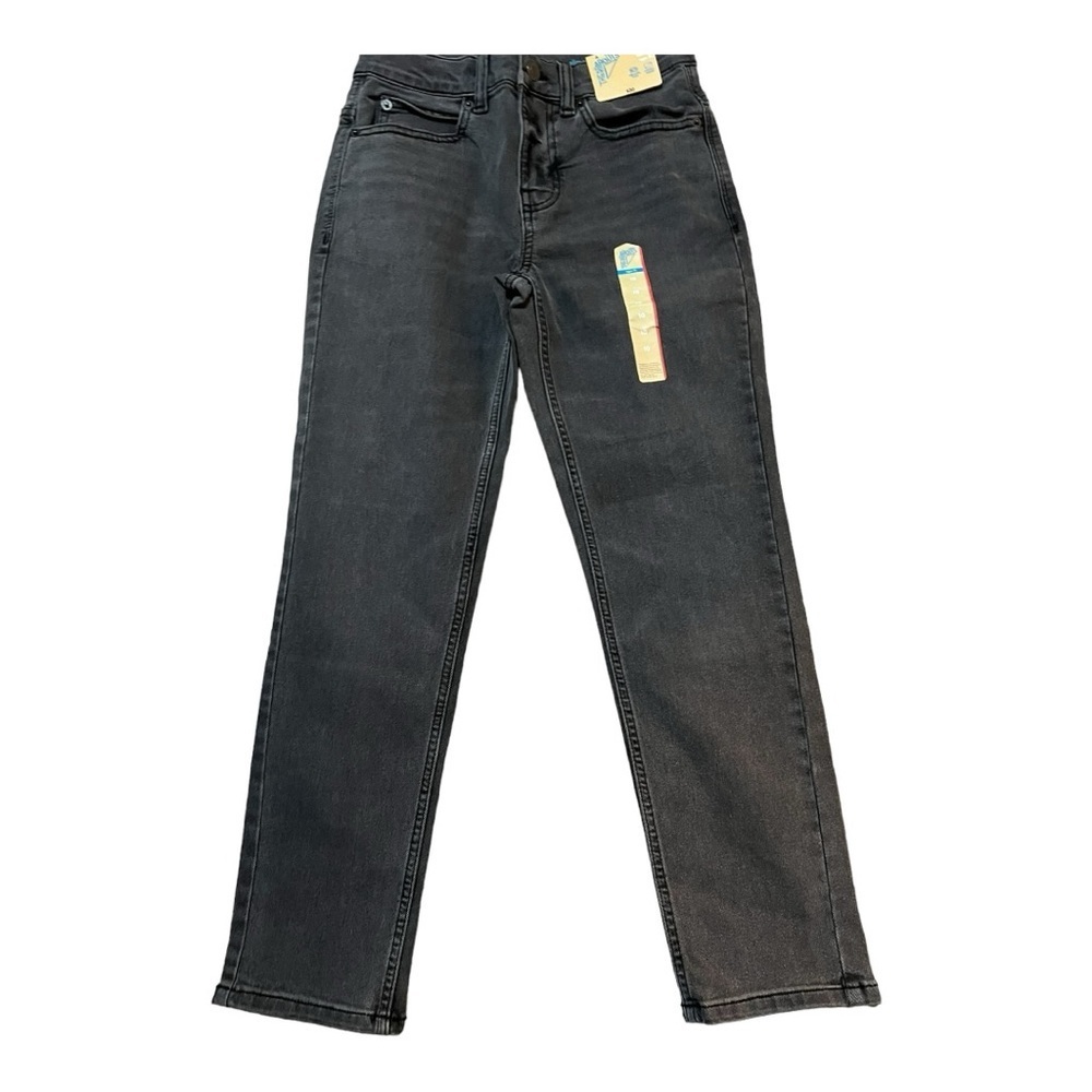 There Abouts Medium Grey Slim Taper Advanced Flex 360 Boys Jeans Size 10Reg